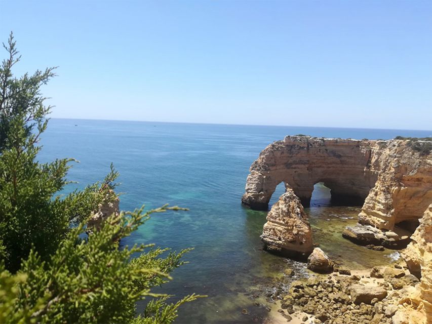 From Faro: 7 Valleys Hiking, Benagil Cave, & Snorkeling Tour - Marinha Beach gives you time to slow down
