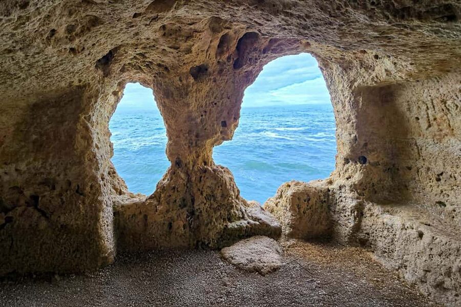 From Faro: 7 Valleys Hiking, Benagil Cave, & Snorkeling Tour - Seeing Benagil Cave without a boat