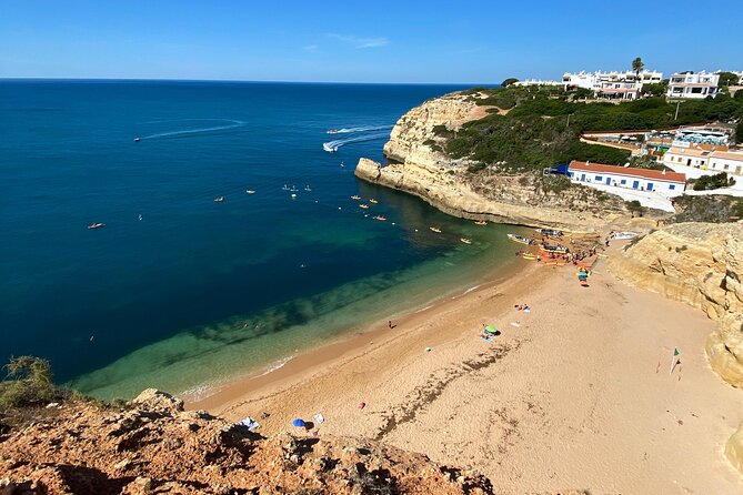 From Faro : Benagil, Algar Seco, 7 Hanging Valleys & Navy - Algar Seco, natural pools, and the optional cliff jump