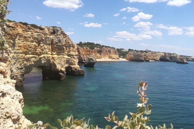 From Faro: Benagil Hiking Cliffs and the 4 Treasure Experience - Praia da Marinha and the Seven Hanging Valleys path