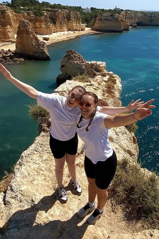 From Faro: Benagil, Marinha, 7 Valleys, and Algar Seco Tour - Marinha Beach gives you time to slow down