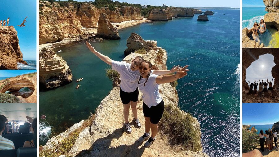 From Faro: Benagil, Marinha, 7 Valleys, and Algar Seco Tour - What the guides add to the day