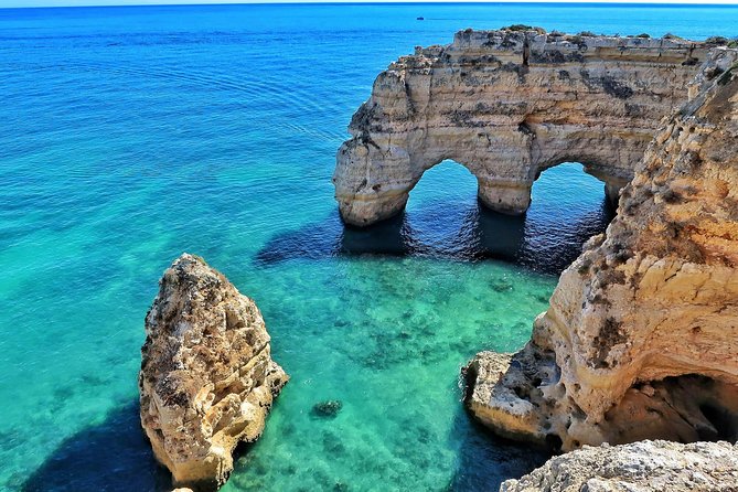From Faro: Visit Benagil Cave, Marinha Beach, Algar Seco & More - The real Benagil experience is from the clifftop