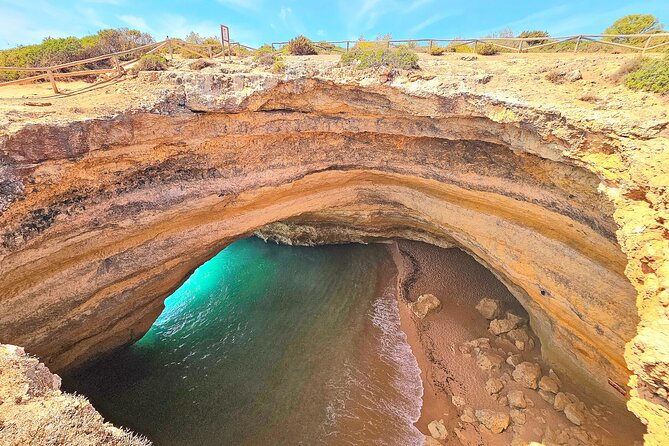 From Faro: Visit Benagil Cave, Marinha Beach, Algar Seco & More - Benagil offers the famous view, not cave access