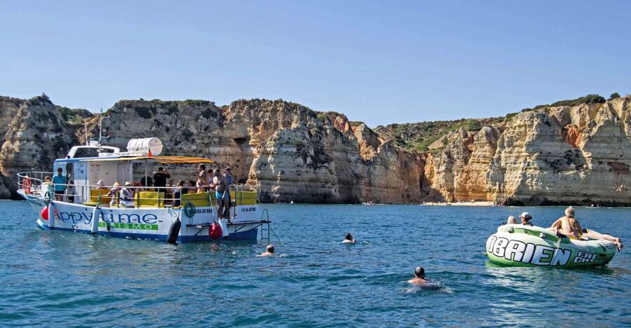 From Lagos: 2.5-Hour Guided Coastal Boat Tour & Grotto Visit - Key points to know