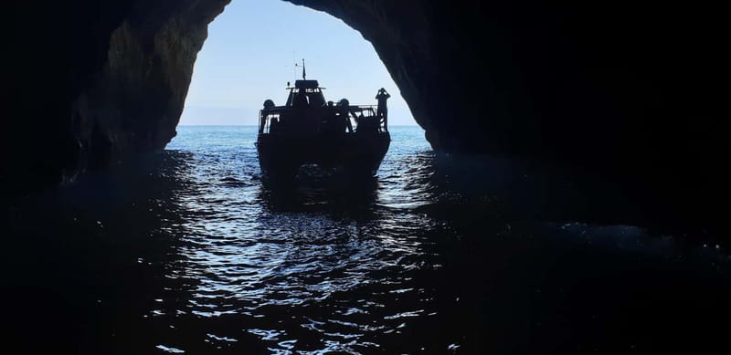 From Lagos: Benagil Caves Catamaran Cruise - Benagil Cave is the main event, but not the whole show
