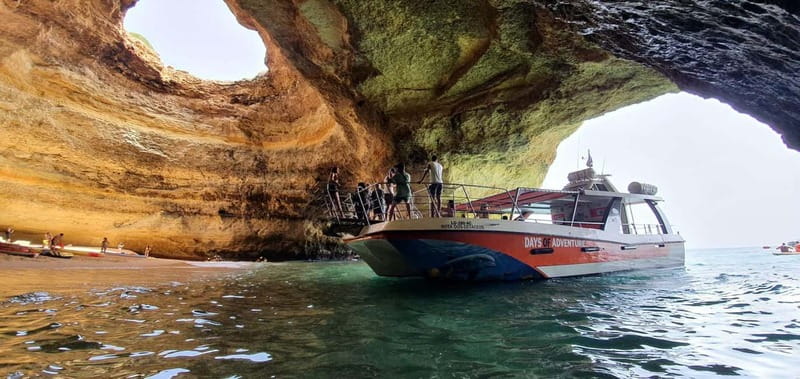 From Lagos: Benagil Caves Catamaran Cruise - What to expect at the Benagil stop