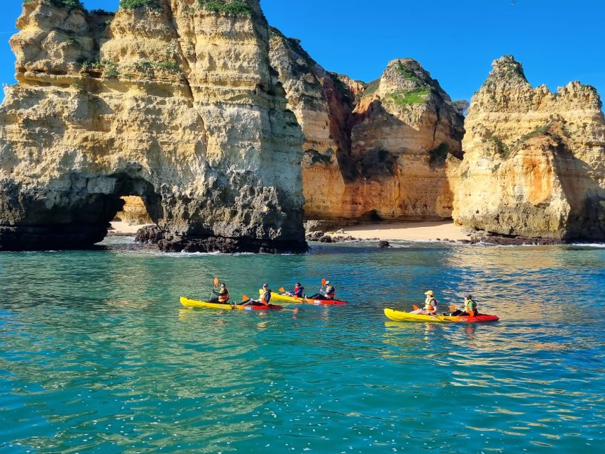 From Lagos: Kayak Experience in Ponta da Piedade - From the Lagos train station to the water