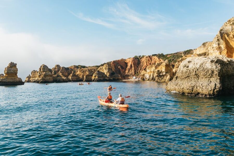 From Lagos: Kayaking and Boat Cave Explorer Tour - Why the support boat improves the experience