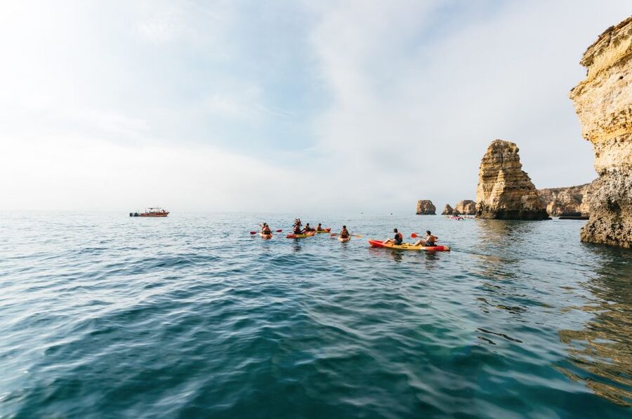 From Lagos: Kayaking and Boat Cave Explorer Tour - The swim stop and what to bring