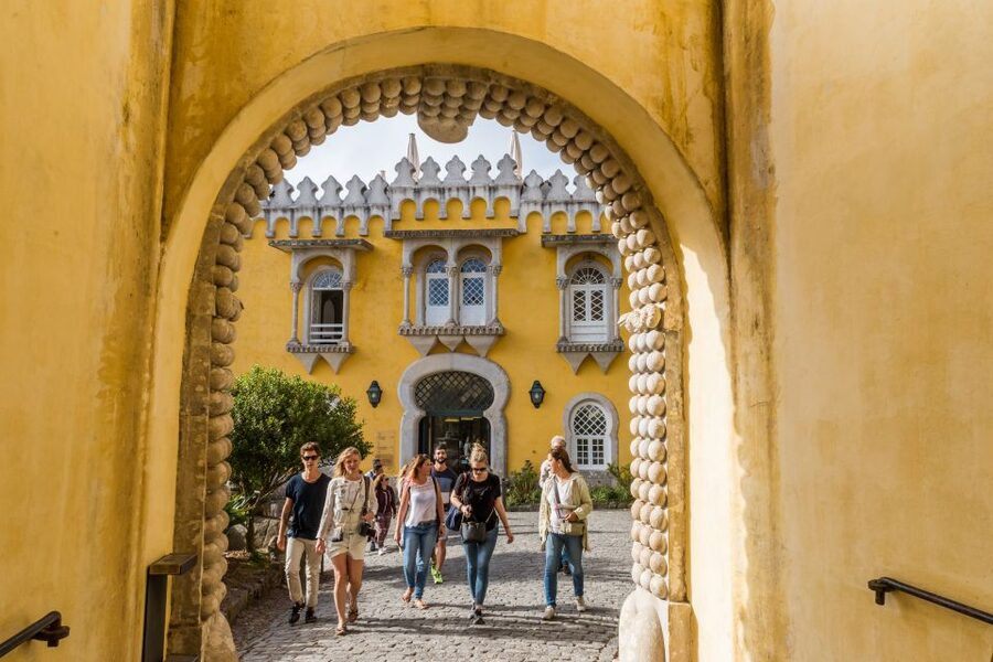 From Lisbon: Best of Sintra and Cascais Guided Day Tour - Inside Pena Palace and its gardens