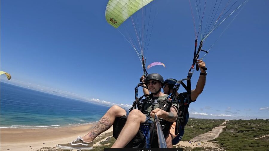 From Lisbon: Paragliding Tandem Flight - Flying above cliffs, beaches, and ocean