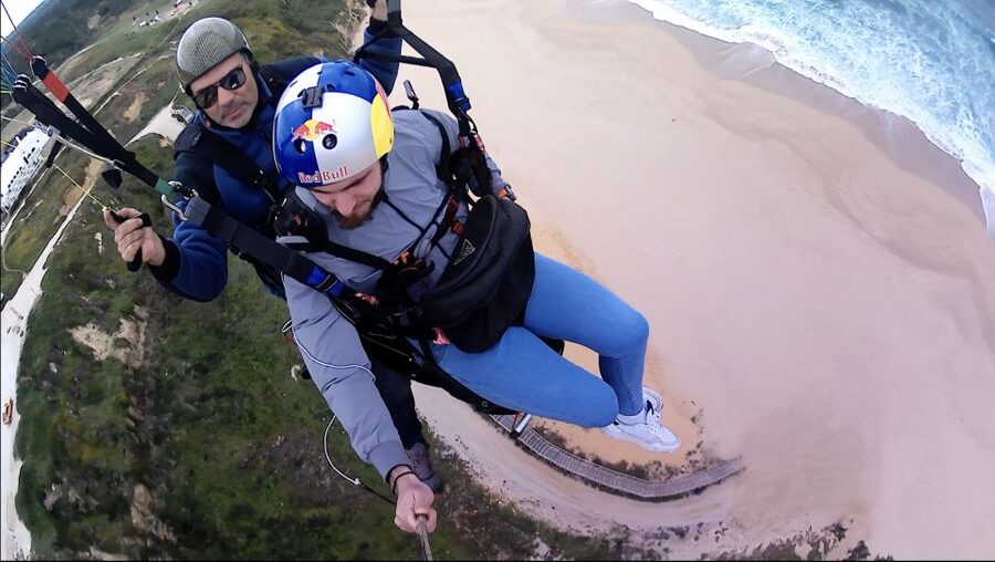 From Lisbon: Paragliding Tandem Flight - Who will enjoy this most?