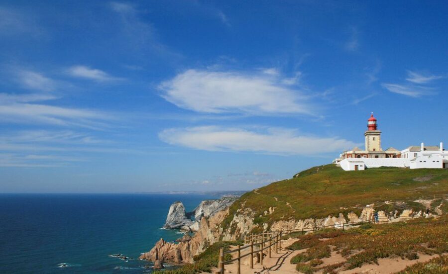 From Lisbon: Sintra and Cascais Natural Park Private Tour - Guincho Beach and the sea-air break