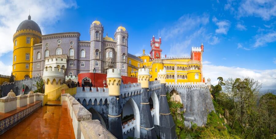 From Lisbon: Sintra Tour - Pena, Regaleira & Monserrate - Pena Palace: Portugal’s Most Playful Royal Residence