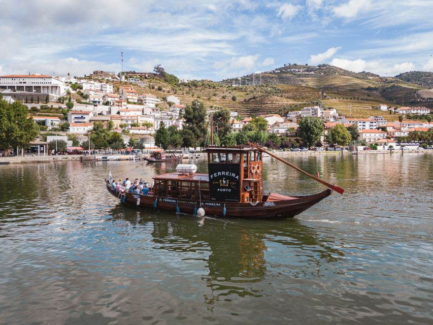 From Pinhão: Douro Valley Rabelo Boat Tour with Audio Guide - Under the Eiffel Bridge