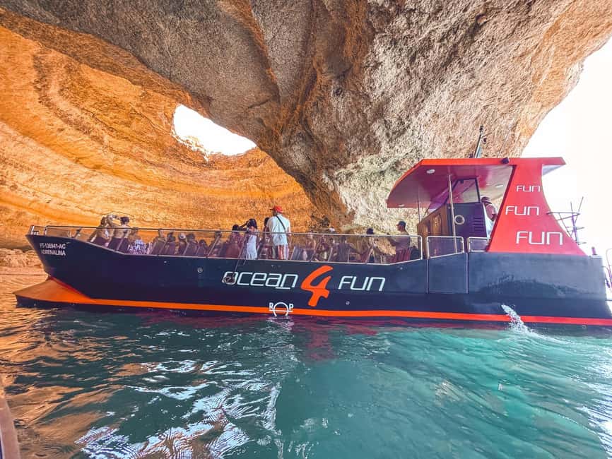 From Portimão: 2-Hour Catamaran Tour to Benagil Caves - Leaving Portimão Marina