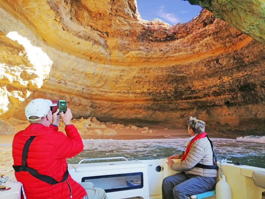 From Portimão: Private Boat Tour to Benagil Cave - Morning calm or sunset color