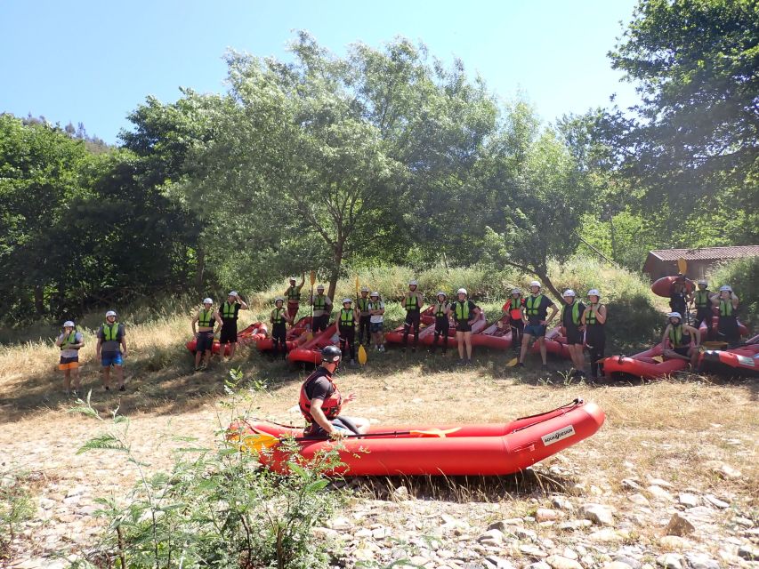 From Porto: Paiva River Canoe Rafting Adventure Tour - Paddling 4 Kilometers of Rapids