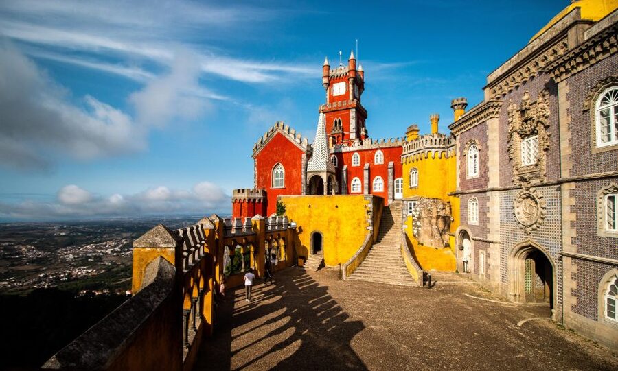 From Sintra: Pena Palace Guided Tour - The 20-minute ride up to Pena Palace