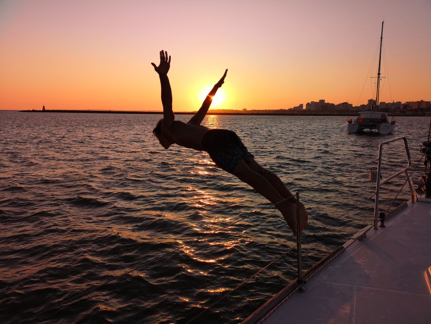 From Vilamoura: Sunset Tour on a Luxury Sailing Yacht - Crew, commentary, and the mood onboard