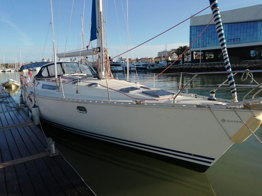 From Vilamoura: Sunset Tour on a Luxury Sailing Yacht - The first stretch along the Algarve coast