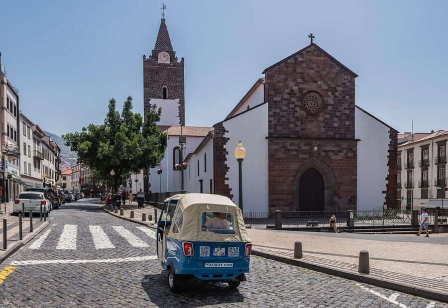 Funchal: 2-Hour Tuk-Tuk Tour with Cable Car Finale - A short look inside Funchal Cathedral