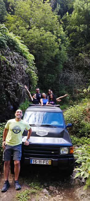 Funchal: 4WD Experience Skywalk to Seixal Porto Moniz, Fanal - Cabo Girão starts the day high above the Atlantic