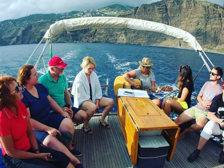 Funchal: Dolphin and Whale Watching Sailing Trip - Swimming and snorkeling in clear Madeira water