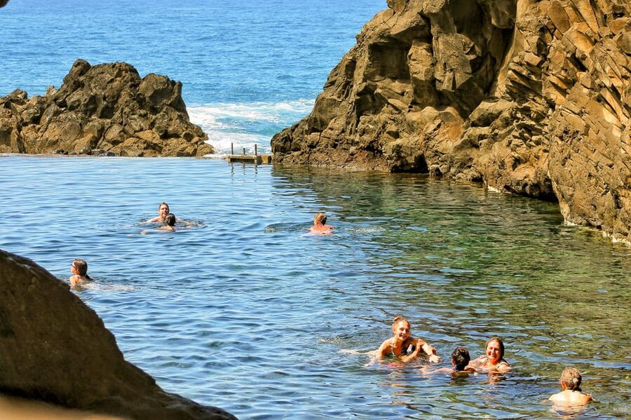 Funchal: Enchanted Terraces, Porto do Moniz & Fanal 4WD Tour - Serra de Água and the road above the clouds