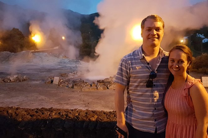 Furnas: Night-Time Experience with Thermal baths and Dinner - Seeing the volcanic springs and cooking pits