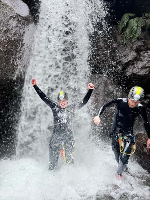 Go Explore Canyoning Level 2 (Nun's Valley) . - Four abseils, pools, slides, and choices