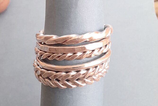 Jewellery Workshop in Albufeira - Brass, copper, and silver choices