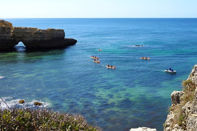 Kayak into the Hidden Caves and Secret Beaches - Praia do Castelo and the return route
