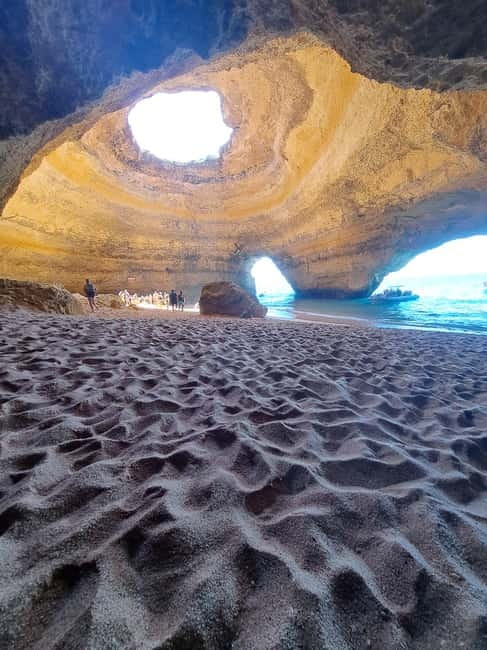 Kayak Tour Unexplored Caves + Benagil Cave - Paddling toward Benagil Cave