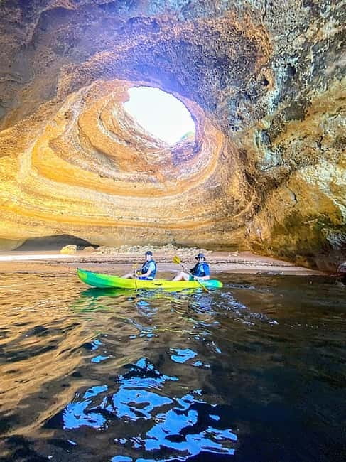 Kayak Tour Unexplored Caves + Benagil Cave - Guides who shape the experience