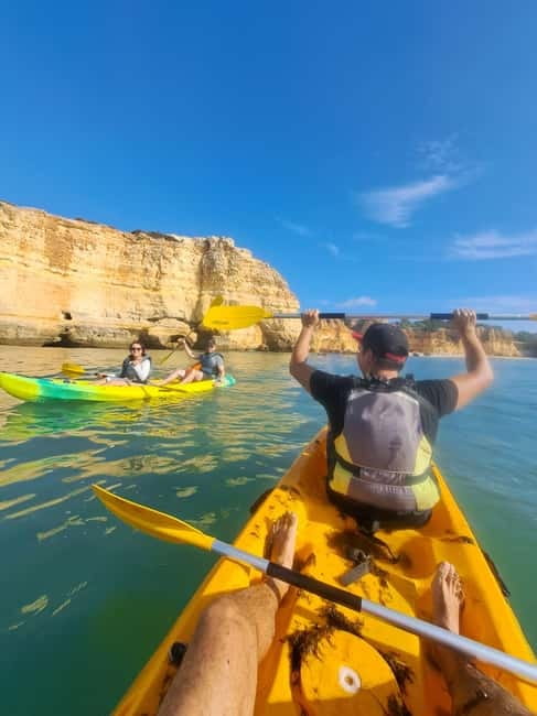 Kayak Tour Unexplored Caves + Benagil Cave - Parking, showers, and a useful second activity