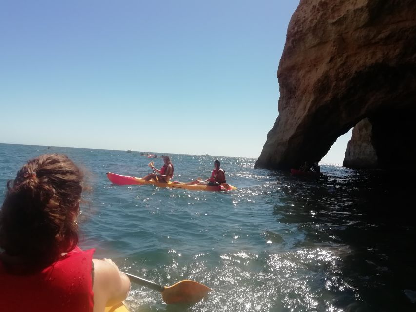 Lagoa: Benagil Cave and Marinha Beach Guided Kayaking Tour - Booking details that make a difference