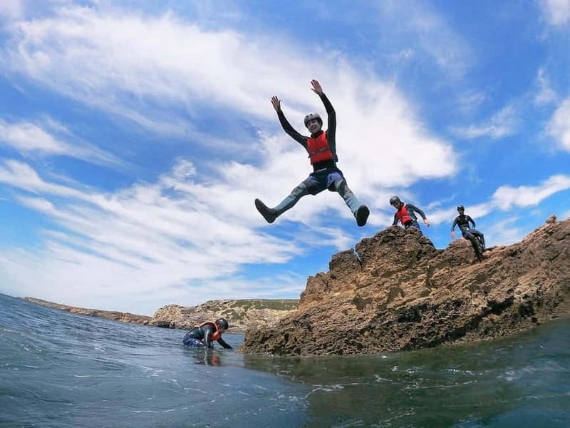 Lagos: Algarve Coasteering and Snorkeling Adventure - What coasteering near Sagres is really like