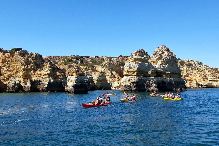 Lagos: Guided Kayak Tour - Starting at Praia de Batata beside Forte de Bendeira