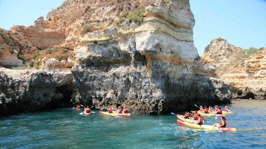 Lagos: Kayaking Tour - Meeting at Lagos Marina