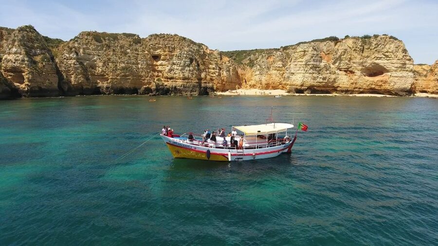 Lagos: Ponta da Piedade Cave and Coastal Tour - Boarding the Mananita in Lagos