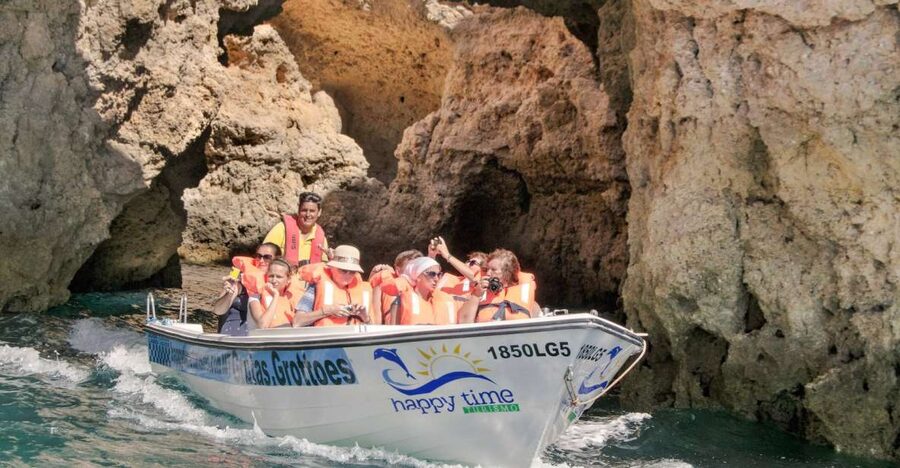Lagos: Ponta da Piedade Rock Formations Guided Boat Tour - The run past Lagos’s beaches