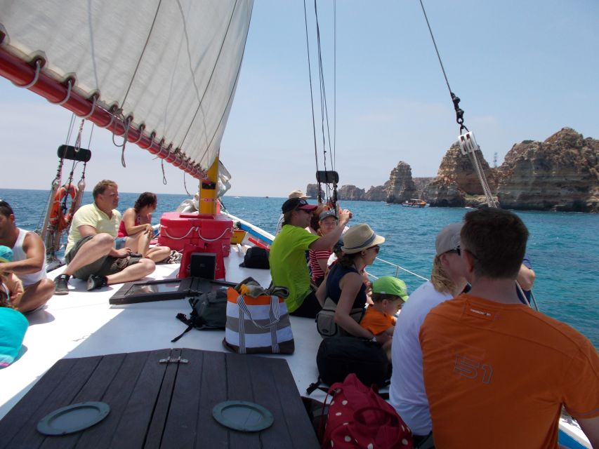 Lagos: Ponta Piedade Sail & Caves Cruise w/Portuguese Tapas - Portuguese tapas and time on deck