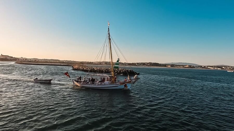 Lagos: Sunset Sail aboard a Traditional Boat with Prosecco - The ride back after dark