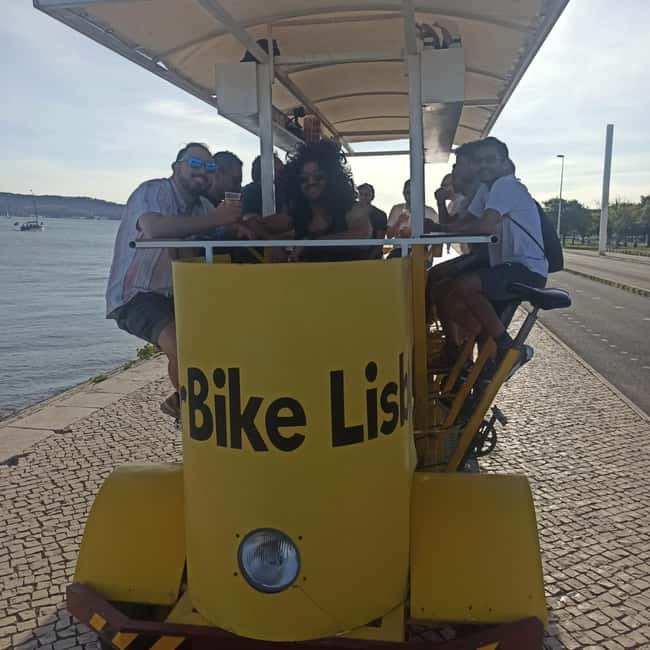 Lisbon: 1-Hour Beer or Sangria Bike Sightseeing Tour - The one-hour schedule and comfort questions