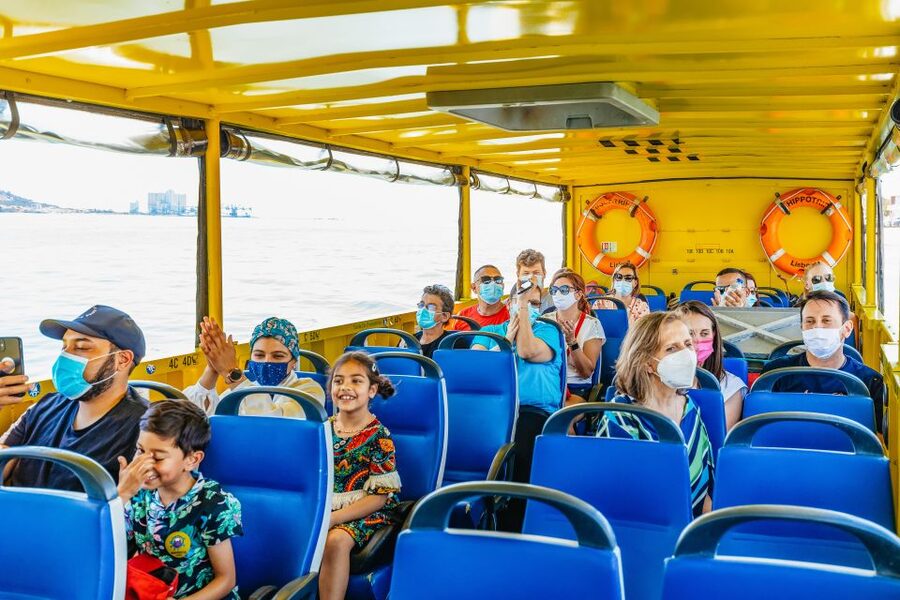 Lisbon: Amphibious Sightseeing Tour - The splash into the Tagus River