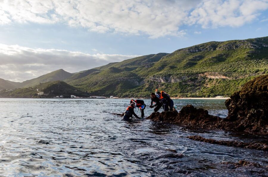 Lisbon: Arrábida Kayak and Coasteering Adventure Tour - Sea caves, old stories, and optional rock jumps