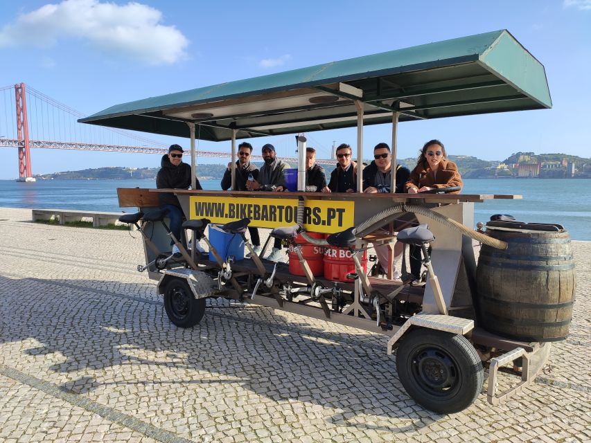 Lisbon: Beer Bike Tour with Sangria and Beer - Pedaling, drinks, and the pace of the ride