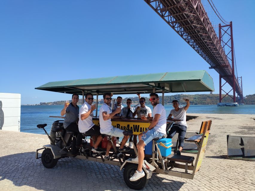 Lisbon: Beer Bike Tour with Sangria and Beer - Group size, seating, and the risk of overbooking